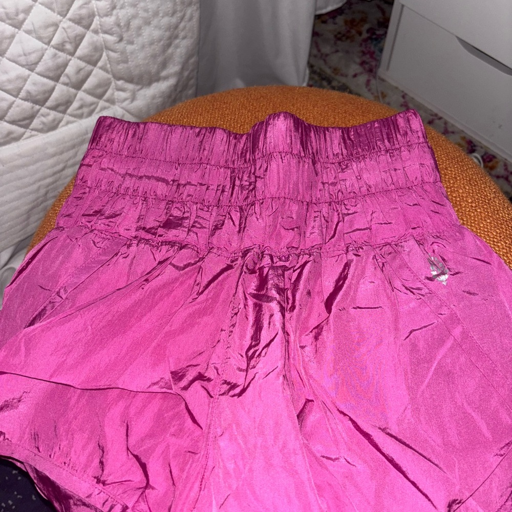 Vibrant Pink Athletic Shorts